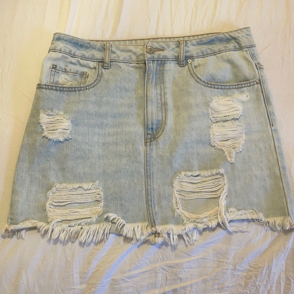 Jean skirt